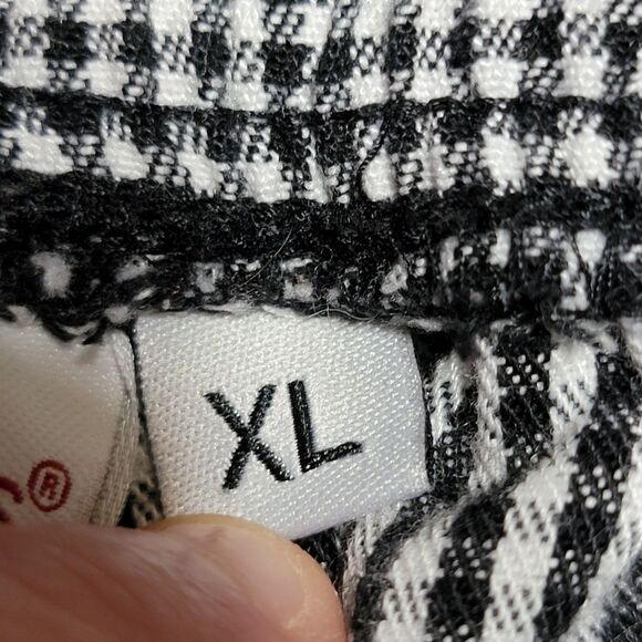 Chef Works B&W Checkered Unisex Chef Uniform Pants - Size XL - Picture 7 of 8